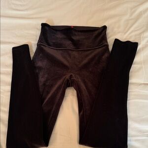 SPANX Dark Velvet Leggings G30 small